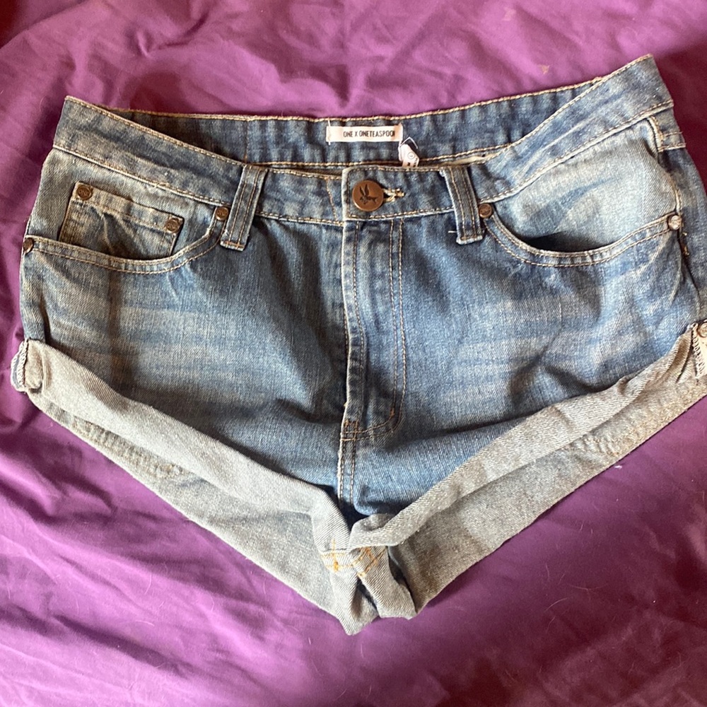One Teaspoon Denim Shorts